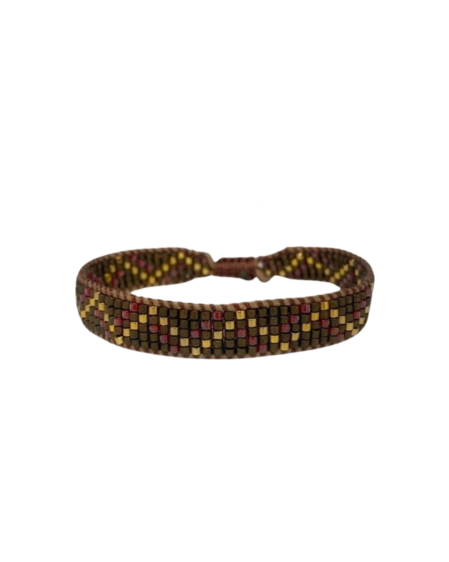 brown-beaded-mexican-bracelets