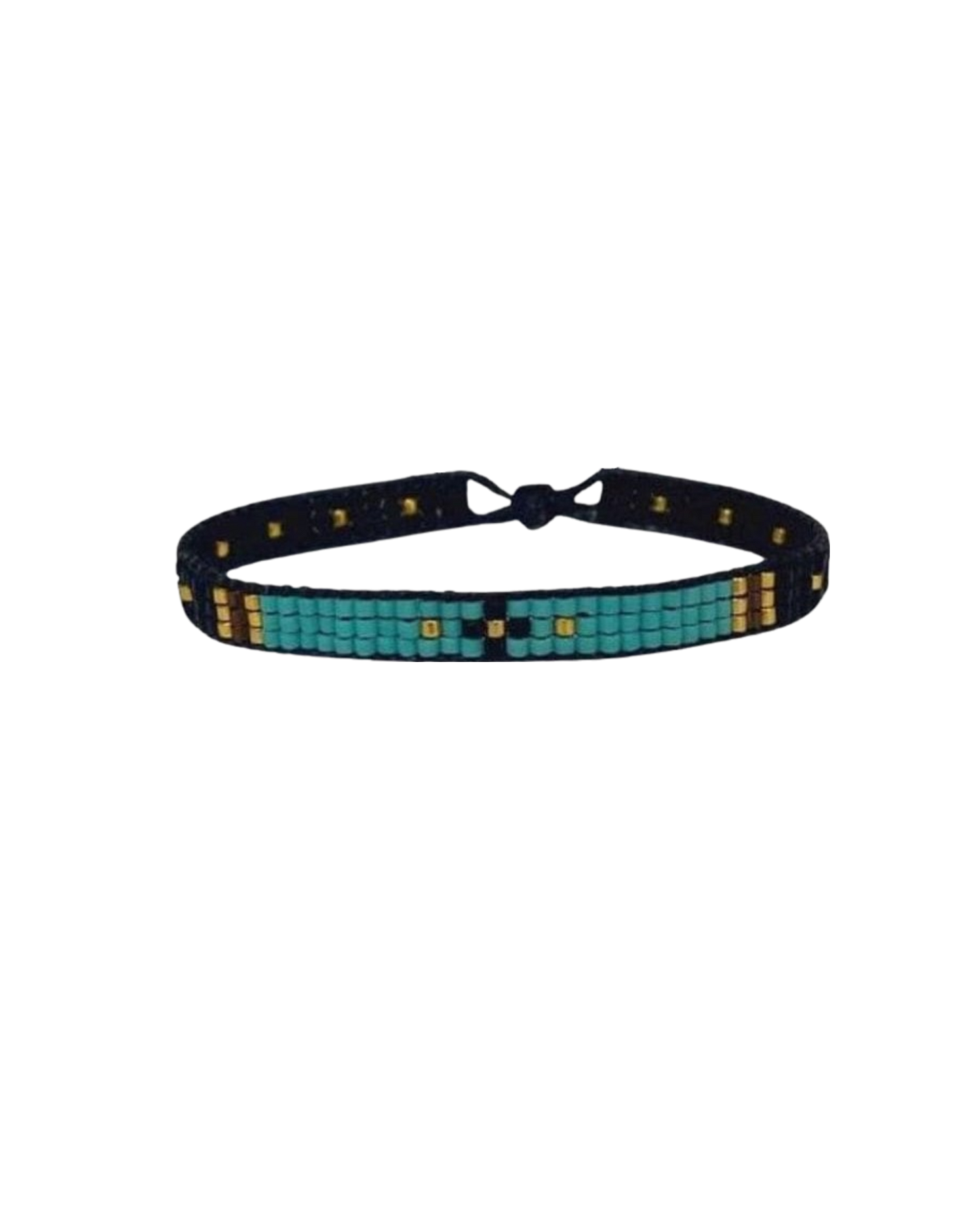 black and turquoise mexican bracelets