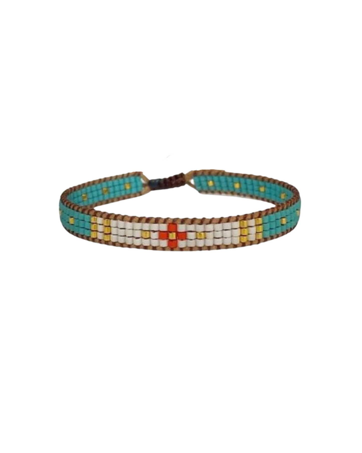 Turquoise and ivory mexican bracelets